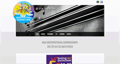 Desktop Screenshot of jazzfestivalgorinchem.nl